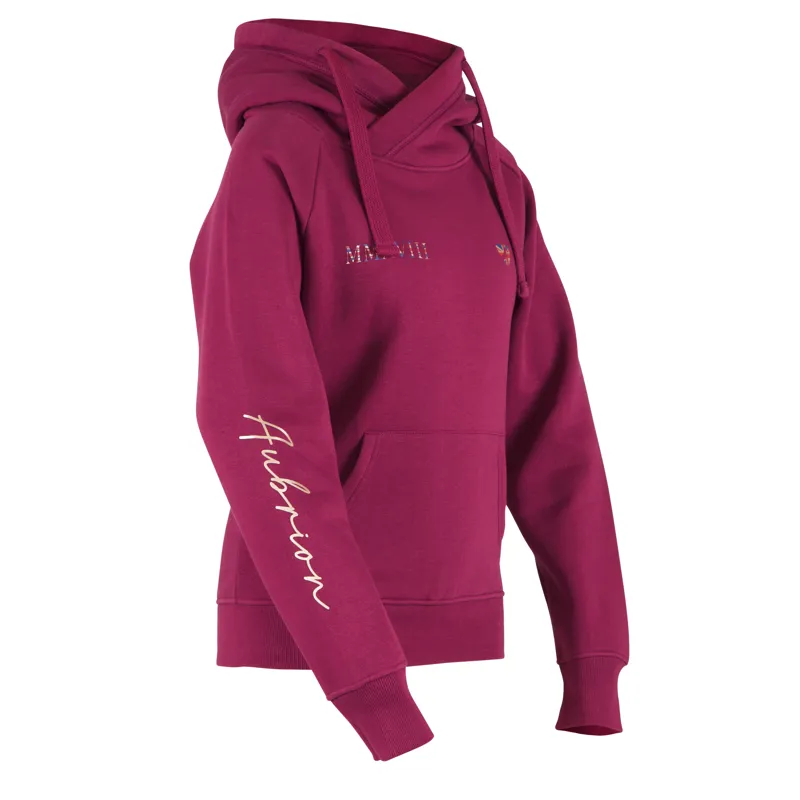 Shires Aubrion Team Hoodie - Mulberry-1